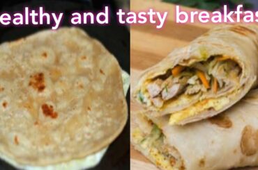 Healthy Breakfast Recipe| Yummy Snacks| Paratha Roll Recipe| Cook with Aqsa