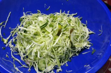 Cabbage salad/healthy salad/বাঁধাকপির সালাদ