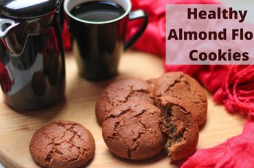 Healthy Almond Flour Cookies | Breakfast Cookie Recipe | Eggless | Grain-free | Vegan | No Flour