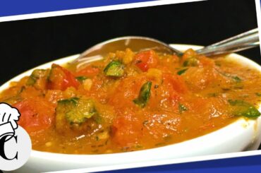 How to Make Tomato Basil Soup! An Easy, Healthy Recipe!