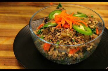 Barley and Beef Recipe - healthy recipe channel - ground beef ideas- easy recipes - healthy dinner