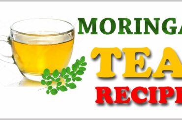 Moringa tea recipe with fresh leaves by Aqmeal