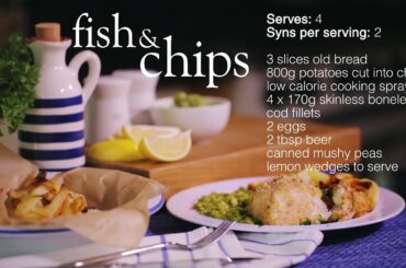 Slimming World fish and chips recipe - 2 Syns