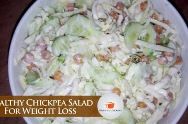 Healthy Chickpea Salad Recipe For Weight Loss | BinteSyed Cooking