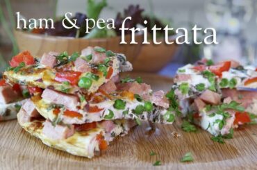 Slimming World Syn Free ham & pea frittata recipe - FREE