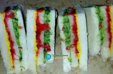 Veg Mayonnaise Sandwich Recipe in Hindi Urdu | Must try Sandwich Recipe for Kid's Breakfast