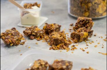 Snack Attack Bacon Cereal Bars