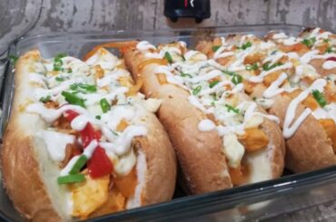 Baked Buffalo Chicken Sandwich Recipe, OMG yes please!