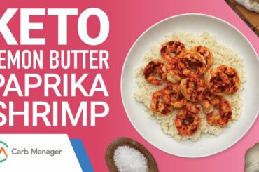 Keto Lemon Butter Paprika Shrimp Recipe