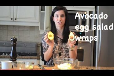 Healthy Recipes: Avocado Egg Salad & How to Hard Boil an Egg