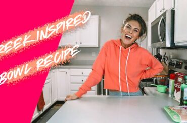 Greek Inspired Bowl Recipe | Healthy Meal Prep Video | Healthy Dinner Recipe