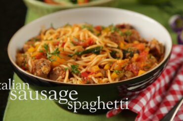 Slimming World Syn Free Italian sausage spaghetti recipe - FREE