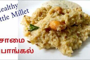 Millet Pongal | Saamai Pongal recipe | Little Millet Venpongal | Healthy food