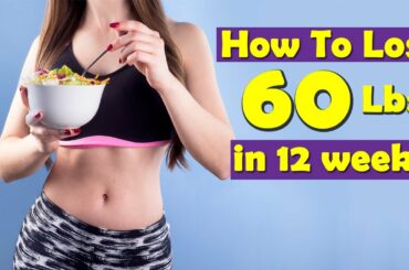 HOW I LOST 60 POUNDS IN 12 WEEKS | Very Low Calorie Diet For Weight Loss