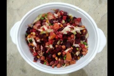 Beetroot Salad Nutritious Healthy Recipe, Chukandar Cooking in Urdu and Hindi