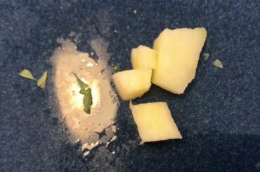 Making A Snack For My Guinea Pigs