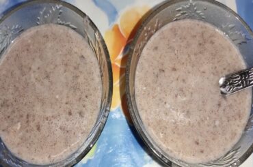 Weight loss recipe/Raagi kool with milk in Tamil