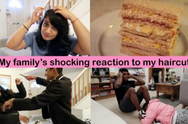 My Family's Shocking Reaction to My Haircut | Inkigayo Sandwich | Potato Rice | Kids Lunchbox Recipe