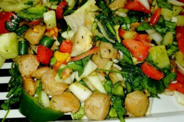 How to make diet salad | weight loss recipe | how to make healthy salad | सोया बीन सलाद कैसे बनाए |