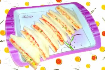 | Sandwich in 5 minutes | Veg Mayonnaise Sandwich | Breakfast recipe | by  Lovely Food Channel |