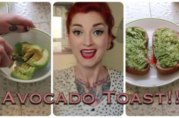 Easy and Healthy Breakfast: Avocado Toast! by CHERRY DOLLFACE