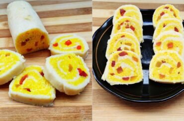 🔥Fireless Cooking For School Competition | Coconut Swiss Rolls |Cooking With out Fire | Awesome|