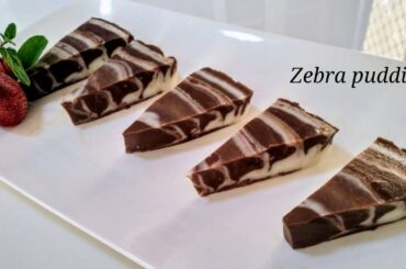 പുഡിങ് ഇങ്ങനെയുണ്ടാക്കി നോക്കു !!zebra bread pudding||eggless pudding recipe