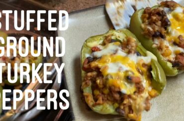 Healthy Dinner Idea | Delicious Mexican Style Stuffed Peppers