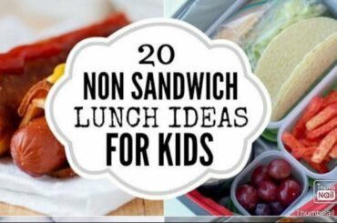 A week of easy school lunch packing ideas /Healthy snack and lunch idea for kids