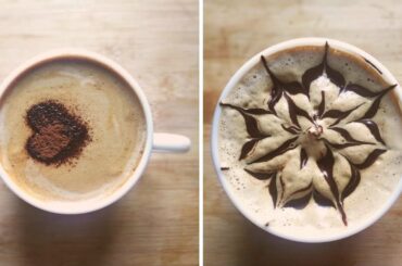 2 Minutes 2 Types of Cappuccino Coffee Recipe at Home | Without Machine | Tipsify Sangita