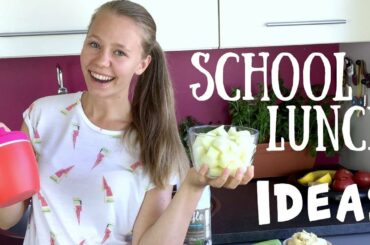HEALTHY SCHOOL LUNCH IDEAS 🍱 READY IN 3 MINUTES! // Back To School 2017