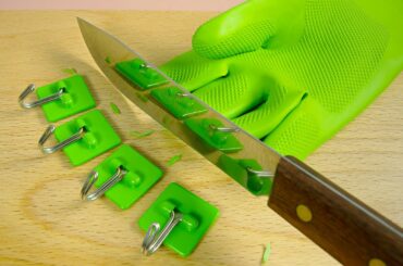 Stop Motion Cooking - Making Chop Steak From Home Cleaning Tools