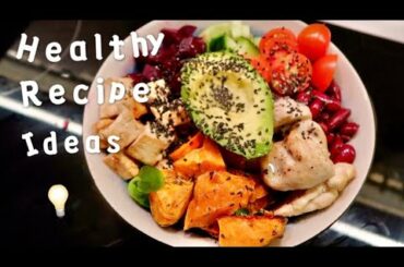 Healthy Recipe Ideas💡｜Quinoa Salad🥗, Cauliflower hash🥔, Tofu Macro Bowl🌈