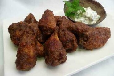 Baked Masala Chicken Wings Indian Recipe | Show Me The Curry Appetizer Recipes