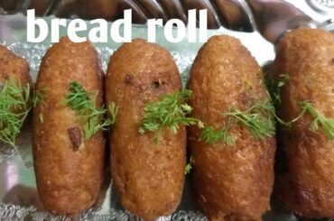 Bread ke roll is tarah banaye bahot swadisht banenge/ bread  rolls / brown bread recipe n