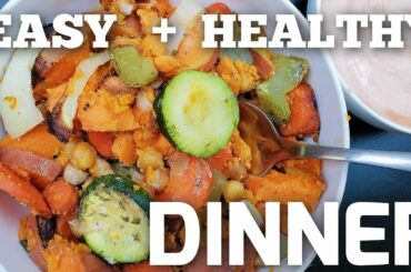 Quick & Easy Dinner Recipe (Vegan or non-vegan options)