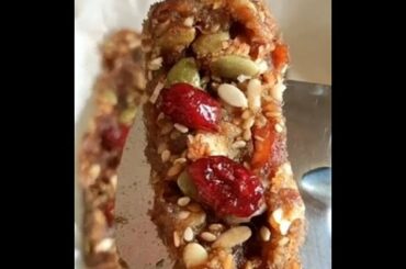 High Protein Energy Bars by Nutritionist Minal Bokil