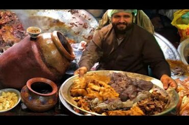 Sheikh Siri paye 😋 Healthy Breakfast Head & Legs fry , Street food Peshawar