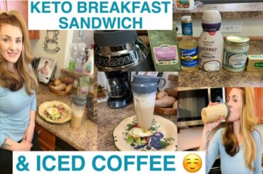 EASY KETO BREAKFAST//HEALTHY //ORGANIC//KETO ICED COFFEE//Stephanie McQueen