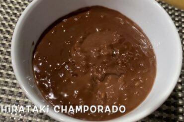 low carb CHAMPORADO healthy version made with shirataki rice..