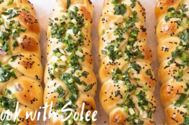 Spring Onion Bread | 香蔥麵包｜Breakfast Ideas | 早餐食譜
