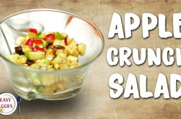 Apple Crunch salad | Dates and Peanuts Salad recipe