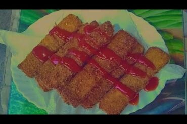 Crunchy Bread Fingers Recipe | Easy Tea Time Snacks | Bread rolls | Amna's Kitchen