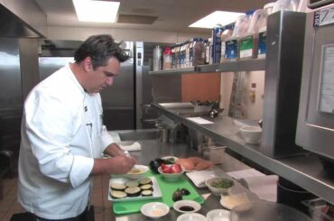 UIHC Healthy Recipes: Eggplant and Grilled Tomato Sandwich with Mozzarella