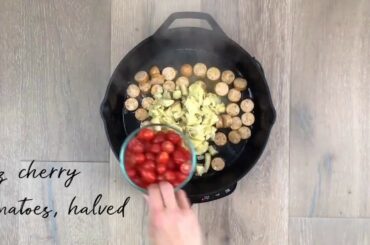 Trader Joe's Dinner Ideas: Gluten-Free Pesto Pasta with Veggies