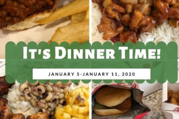 What's For Dinner? | Low Spend January | Pantry/Freezer Challenge Meals (#87)