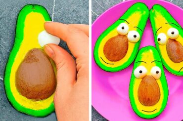 25 EASY AND CREATIVE FOOD ART IDEAS