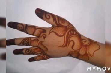 #Artsandwich simple Arabic henna design very simple menhdi design