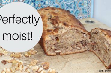 Vegan banana bread recipe // easy & moist // dessert // Veganuary 2020