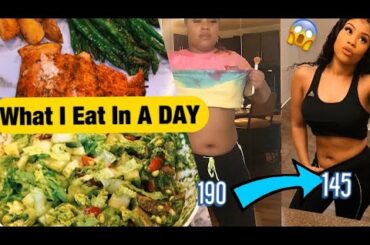 WHAT I EAT IN A DAY TO LOSE WEIGHT | This is how I lost 40 Pounds ‼️👏| (( MUST WATCH))|